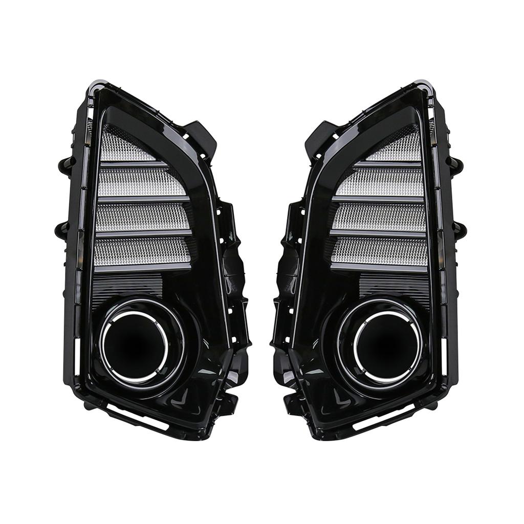 DLAA светодиодные противотуманные фары DRL для Toyota Yaris Ativ Vios 2025 2025 дневные ходовые огни передний бампер крышка фары жгут проводов 12 В