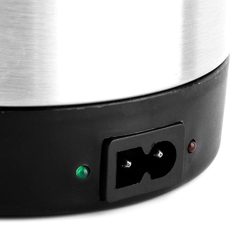 1000 мл автомобильный электрический чайник из нержавеющей стали с подогревом, чайник с контролем температуры, чашка для нагрева воды, кофе, чая