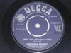 7inch Record ANTHONY NEWLEY - And The Heavens Cried / Lonely Boy  45F11331 DECCA 1961 UK Pop Used