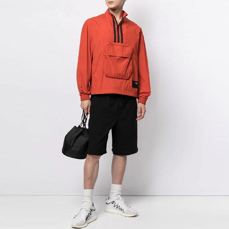 Y-3 SS21 Логотип однотонные свободные шорты на шнурке мужские шорты черные GV4211