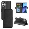 For iPhone 17 Case Calf Texture Leather Wallet Phone Cover