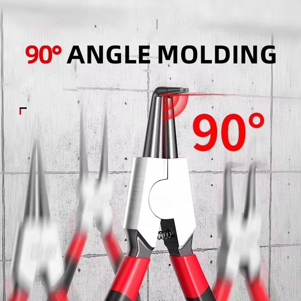 1 шт. Экономящие силы клещи для стопорных колец  для снятия установки съемника стопорных колец валов