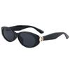 Korean Stylish Sunglasses Men Oval Shape Uv Protection Women Sun Glasses Outdoor Activity Sunglass Woman