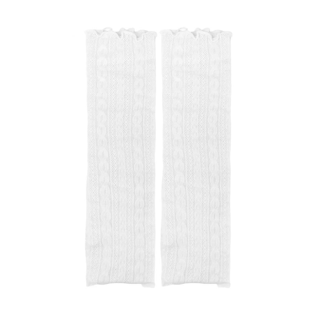Sleeve Cover Mesh Leg Warmers Kawaii Style Boot Cuffs Thin Socks Casual Lace Leggings Women Wear