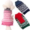 Dog Winter Clothes Knitted Pet Clothes for Small Medium Dogs Chihuahua Puppy Pet Sweater Yorkshire Pure Dog Sweater Ropa Perro
