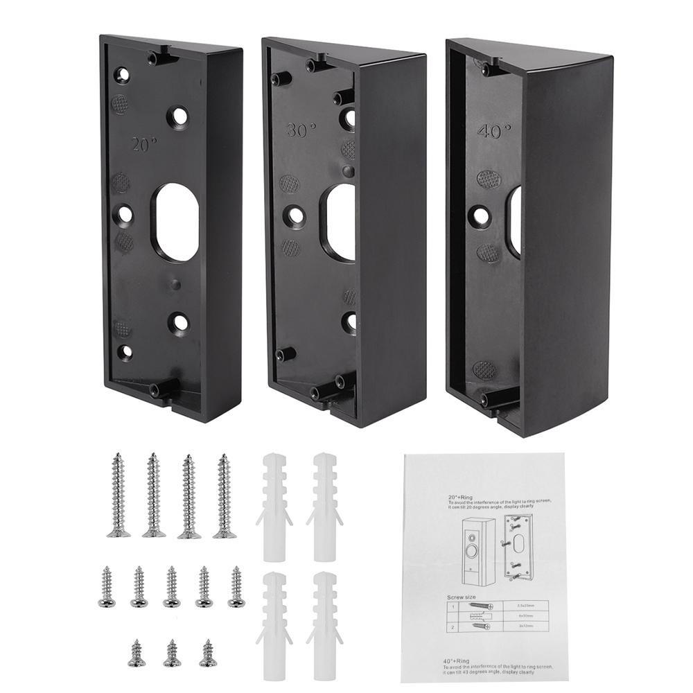 Хорошее качество Регулируемый угол дверного звонка Кронштейн для кольцевого видео дверного звонка Pro Больше вариантов угла