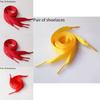 Colorful Polyester Ribbon Shoe Lace For Sneakers Satin Candy Color Flat Lace