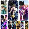 JoJo Adventure Дио Диего Брандо Мягкий чехол для телефона для IPhone 11 17 Air 16E 16 Pro Max 15 + 14 Plus 13 Mini 12 Apple 7 SE 8 Fundas