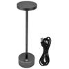 LED Desk Lamp Waterproof USB Touch Dimming Table Light with 2 Level Brightness Adjustment for Home