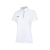Li Ning Plain Logo Short Sleeve Polo Shirt Women Tops White APLS006-1