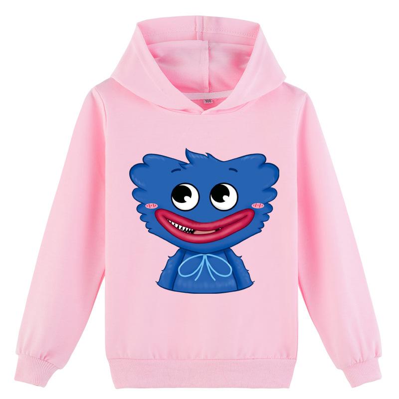 Детская 3D толстовка Huggy Wuggy, пуловер Poppy Playtime, детский свитер