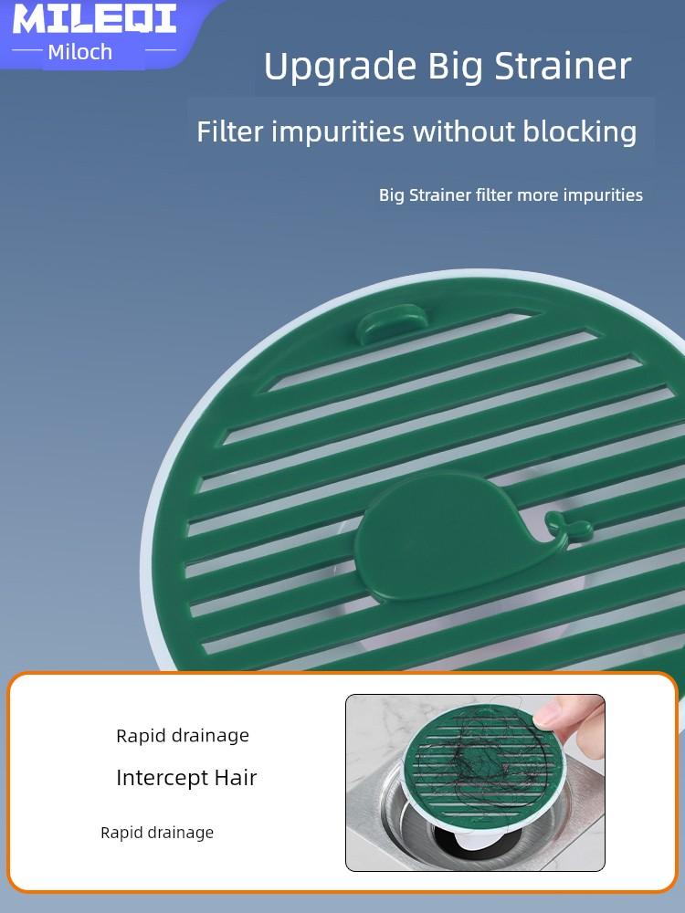 Sewer Drain Stopper, Anti-Insect Mat for Floor Drain, Anti-Odor Device for Toilet, Anti-Odor Plug for Bathroom, Sealing Cover