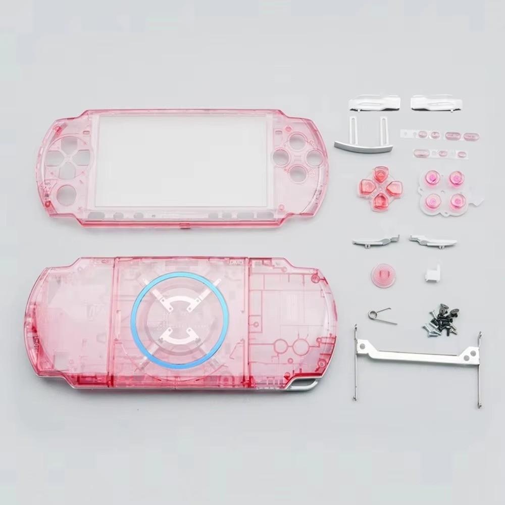 Transparent Full Cover Replacement Cover Full Housing Shell for PSP3000 03 Version