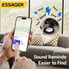 Essager Работает с Apple Find My Smart Tag - Bluetooth GPS-трекер для ключей, багажа и домашних животных, сертифицированное MFi устройство поиска от потери для iOS