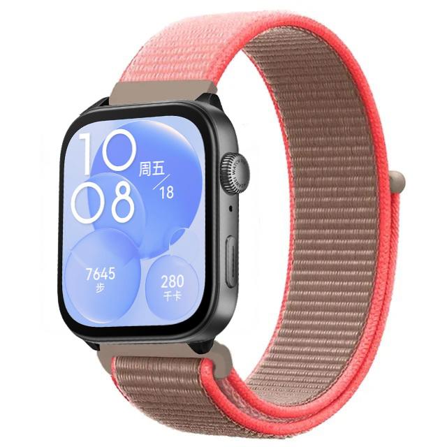 Нейлоновый петлевой ремешок для Huawei Watch Fit 3/4/4 Pro Дышащий спортивный браслет Ремешок для Huawei Watch Fit 4/Fit 4 Pro Браслет Ремень