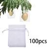 100 Pack Fruit Netting Bags 4x6 inch Fruit Protection Netting Bags Small for Strawberries Berries Mangoes Tomatoes Apples