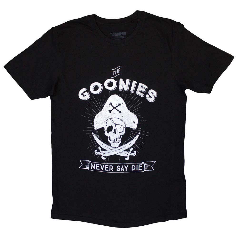 The Goonies Never Say Die T-Shirt Black New Unisex T-Shirt