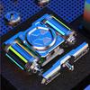 EDC Лучший светящийся спиннер Fidget Spinner Relief Игрушка для снятия стресса Антистрессовый декомпрессионный ролик для рук из металлического сплава для детей и взрослых