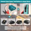 For Makita/Milwaukee/Dewal/EINHEL 18V Battery Jump Starting Adapter Auto Booster Cable for Jump Starting Car Using Tool Cable