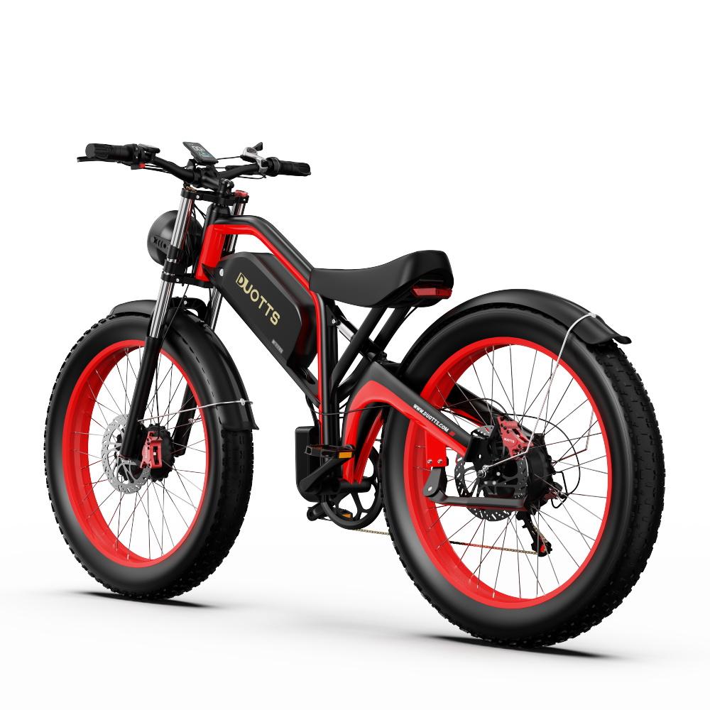 DUOTTS N26 Electric Bike 750W Motor, 48V 20Ah Samsung Battery, 120KM Range, IPX4 Waterproof, 55° Climbing
