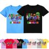 Children New Arrival Fashion 3d Printed Garten of BANBAN Tee Short Sleeved T-shirt for Kids