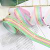 5 Yards Bronzing Stripe Ribbon Gradient Color Star Ribbon Gradient Ribbon  Party Decoration