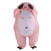 Надувной костюм Розовая свинья Надувной Хэллоуин Косплей Платье Комбинезон Костюм для взрослых Надувной костюм Костюм надувной куклы