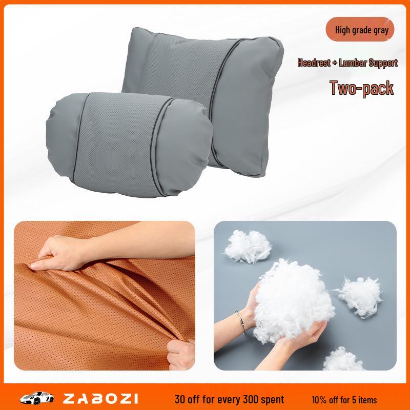 Mercedes-Benz Neck & Lumbar Support Pillow for C-Class, GLC, S-Class, A-Class, GLE, V-Class, EQ