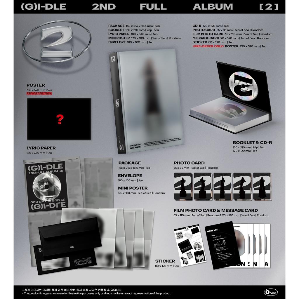 [В НАЛИЧИИ] (грамм)I-DLE - 2-й полный альбом [2]