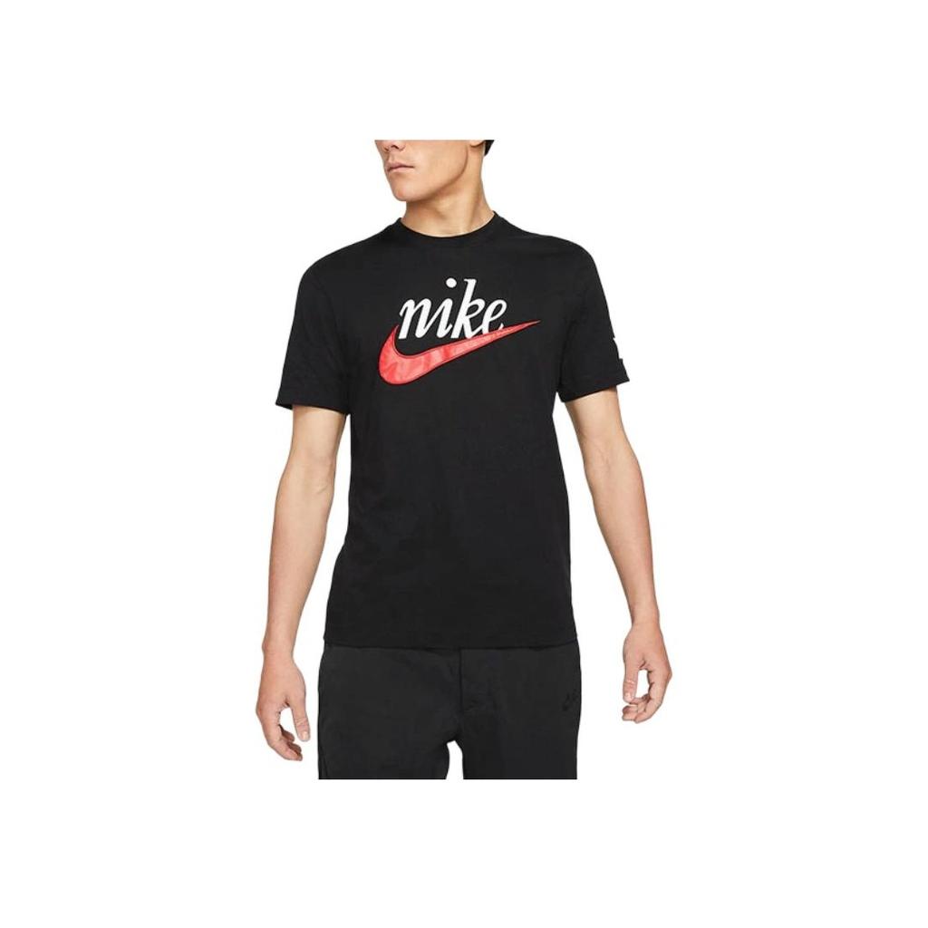 Nike Short Sleeve Letter Logo Round Neck Loose T-Shirt Men tops DJ1388-010