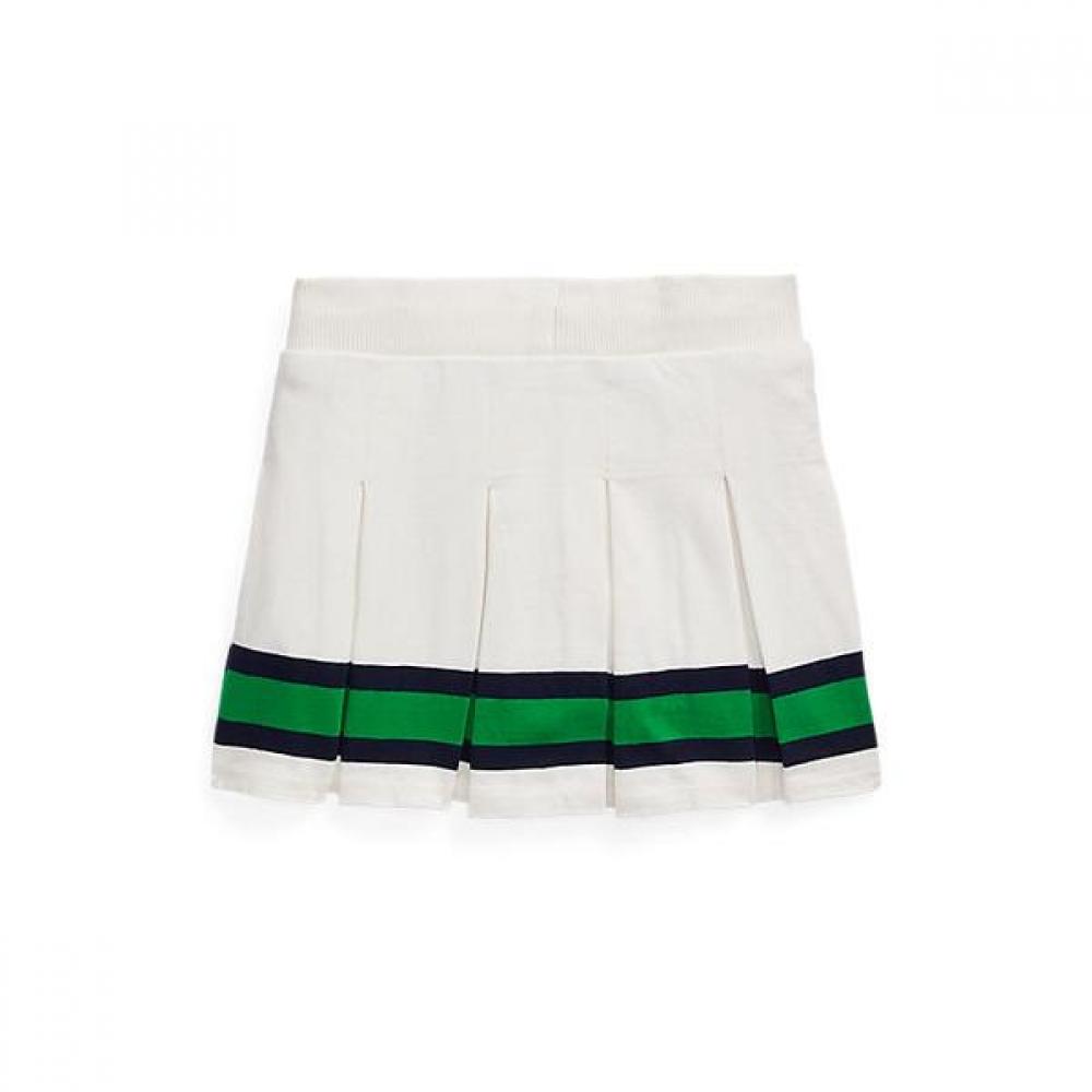 Polo Kids Stripe Pleats Jersey Skort Cwposkto6h20068100