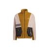 Color Block Loose Fit Zip Up Stand Collar Long Sleeve Retro Sports Jacket Men Jacket Rock-Layer-Bronze IK3433