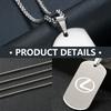 Stainless Steel Car Rearview Mirror Emblem Pendant Ornament Accessories For Lexus UX250h RX450h RX300 GX470 CT200h RX400h NX300h