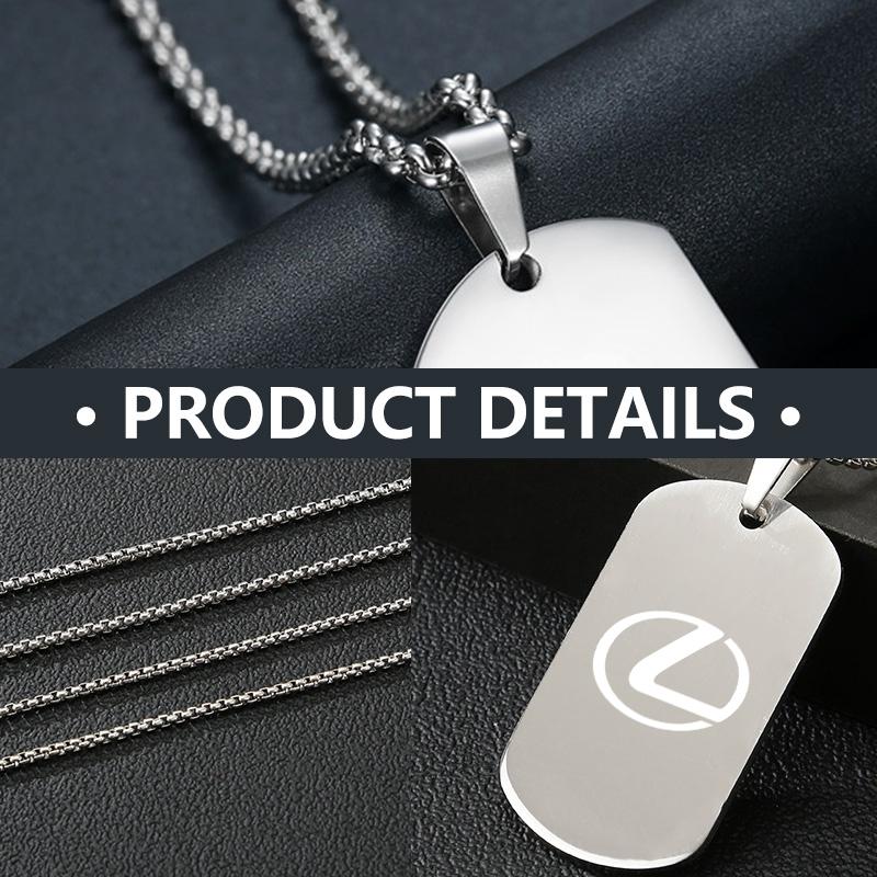 Stainless Steel Car Rearview Mirror Emblem Pendant Ornament Accessories For Lexus UX250h RX450h RX300 GX470 CT200h RX400h NX300h