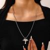 Unisex Stainless Steel Tree of Life Pendant Necklace - Non-Fading, Simple Design
