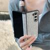 Роскошный Блестящий Чехол со Стразами для Телефона Samsung Galaxy Z Fold 6 5 4 3 Fold6 Fold5 Fold4 Fold3 5G Защитная Крышка для Шарнира