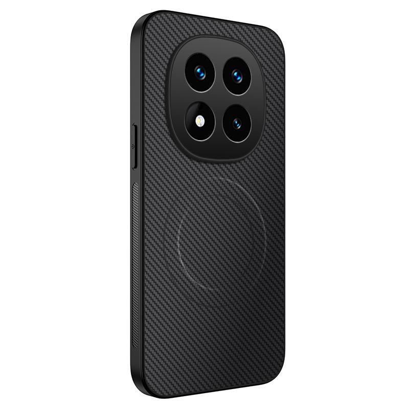 Для Redmi 14C Note 14 Pro Plus 5G 4G Чехол для телефона Магнитная беспроводная зарядка Защита объектива Силиконовый кожаный чехол-накладка