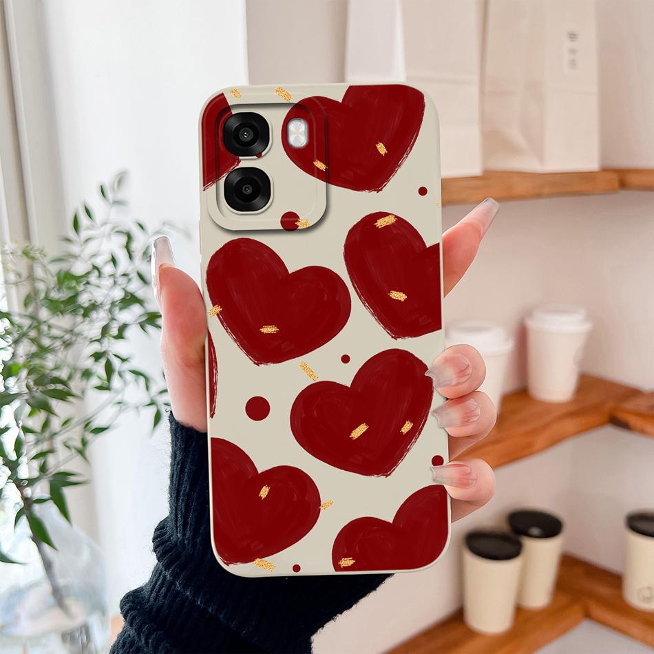 Чехол для телефона Oppo A6 Pro A6X A6S Модные узоры Ударопрочная задняя крышка Для Oppo A 6 Мягкий жидкий силикон Полное покрытие Funda