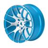 4PCS RC Wheel Hubs Replacement for MN128 MN86 G500 1 12 Aluminium Alloy RC Car Wheel Rim Hub Blue