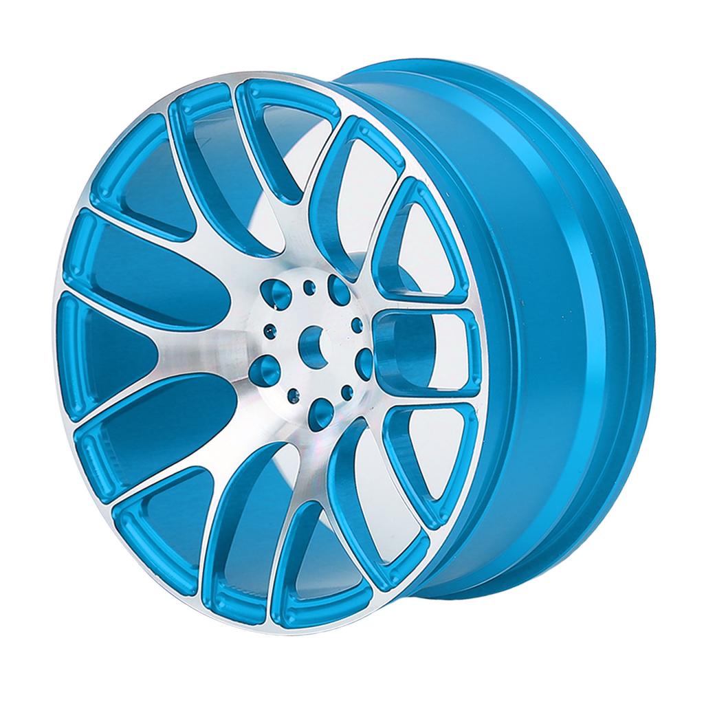 4PCS RC Wheel Hubs Replacement for MN128 MN86 G500 1 12 Aluminium Alloy RC Car Wheel Rim Hub Blue