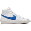 Nike Blazer Mid 77 Vintage White Blue Red Мужские кроссовки Medium-Blue Sail Habanero-Red BQ6806-117
