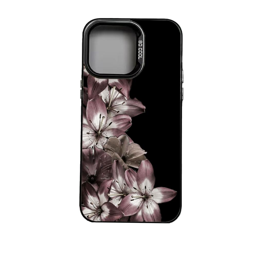 Ретро-чехол для телефона с цветочным узором, подходит для IPhone 17 16 15 E 14 13 12 11 Pro Max 15 Plus 17 Air, ударопрочный, мягкий, жесткий
