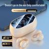 True Wireless Digital Display Stereo Bluetooth Ear-Clip Earphones with Charging Case