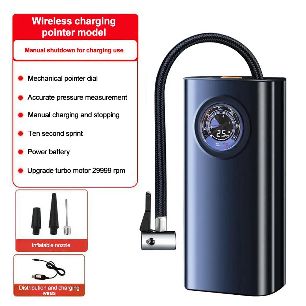 Портативный беспроводной электрический автомобильный воздушный компрессор для накачивания шин насос для мотоцикла велосипеда лодки AUTO Tire Balls