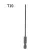 1 шт. 1/4" шестигранная магнитная отвертка Torx бита 100 мм T8/T10/T15/T20/T25/T27/T30/T40 S2 легированная сталь электрические отвертки биты