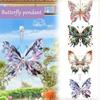 Colorful Butterfly 2D Acrylic Hanging Ornaments Decorative Pendants Decoration Assembly Props