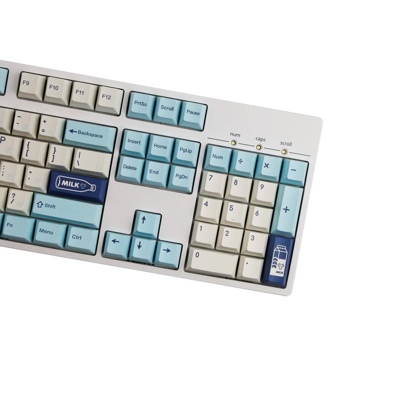 143 клавиши Fruity Milk Keycaps Profile PBT Dye Sublimation Mechanical Keyboard Keycap для MX h 61/68/87/98/104