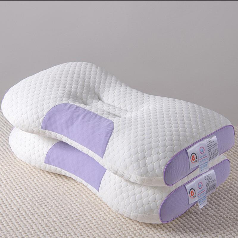 Knitted Pillow Core Non-collapse Household Neck Pillow 48x74cm Pillow Core