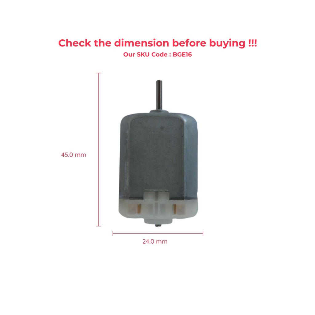 Мотор складывания бокового зеркала BGE16 для Mabuchi FC-280PC-22125 BMW Mini Rover Chrysler Freelander Rover Evoque Liberty