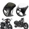 For Harley Sportster Bobber Touring Honda Motorcycle Universal Cafe Racer 7inch Headlight Handlebar Fairing Windshield Kits